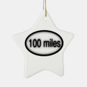 100 mijl keramisch ornament (Rechts)