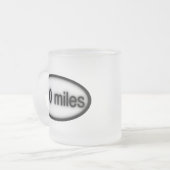 100 mijl matglas koffiemok (Voorkant links)