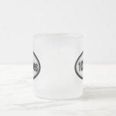 100 mijl matglas koffiemok (Center)