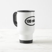 100 mijl reisbeker (Voorkant links)