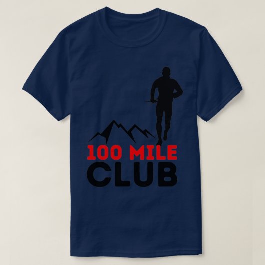 100 Mile Club-trailen T-shirt (Design voorkant)