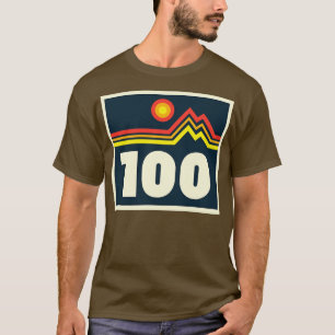 100 Mile Trail en Ultra Running Mountains T-shirt