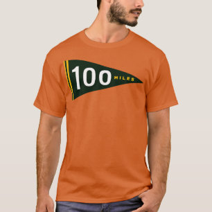 100 Mile Trail en Ultra Running Pennant T-shirt