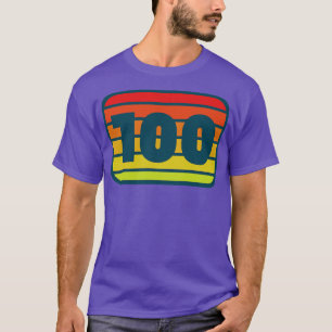 100 Mile Trail en Ultra Running Retro T-shirt