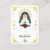 100 mini St. Jacinta Heilige Kaarten Visitekaartje (Voorkant)