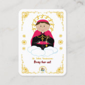 100 Mini St. John Neumann Heilige Kaarten Visitekaartje (Voorkant)
