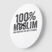 100 moslim oky misschien niet 100 grappige ramadan grote klok (Hoek)