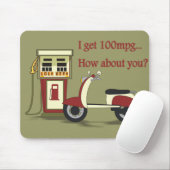 100 mpg?Mousepad Muismat (Met muis)