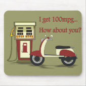 100 mpg?Mousepad Muismat (Voorkant)
