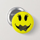 100 mph Girl Ronde Button 5,7 Cm (Voorkant /achterkant)