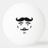 100% Mustache Pingpongbal (Voorkant)