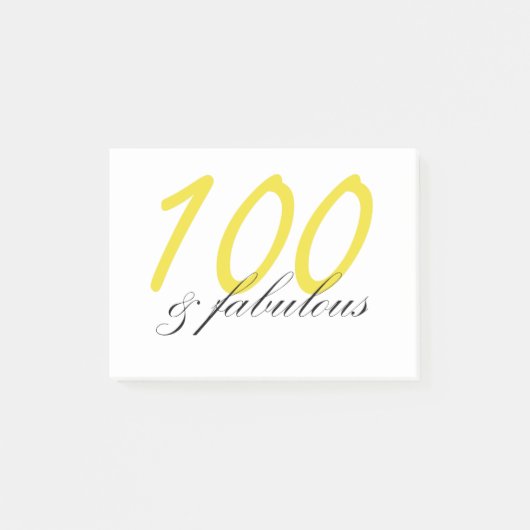 100 n Fabulous Post-it® Notes (Voorkant)