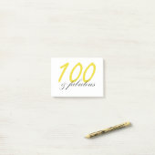 100 n Fabulous Post-it® Notes (Op bureau)