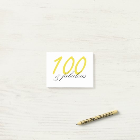 100 n Fabulous Post-it® Notes (Op bureau)