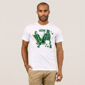 100% Naija voor de patriottische Nigeriaan T-shirt (Voorkant volledig)