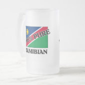 100 % NAMIBIAN MATGLAS BIERPUL (Voorkant links)