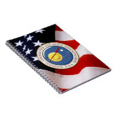 [100] NASA-embleem [3D] Notitieboek (Rechterzijde)