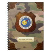 [100] NASA-embleem [3D] Notitieboek (Voorkant)