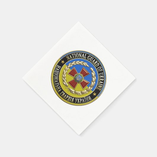 [100] Nationale Garde van Oekraïne [Speciale uitga Servet (Hoek)
