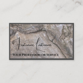 100% natuurlijk ontwerp van meubels met organisch  visitekaartje