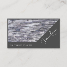 100% natuurlijk organisch, houten stijlvol interie visitekaartje