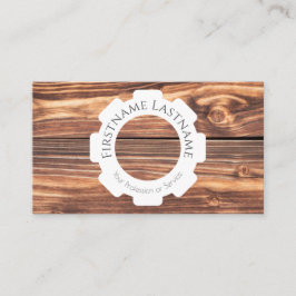 100% natuurlijk organisch, houten stijlvol interie visitekaartje