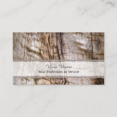 100% natuurlijk visitekaartje op basis van organis (Voorkant)