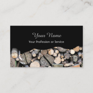 100% natuurlijk visitekaartje op basis van organis