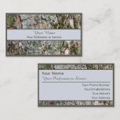 100% natuurlijk visitekaartje op basis van organis (Voorkant / Achterkant)