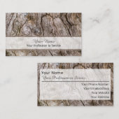 100% natuurlijk visitekaartje op basis van organis (Voorkant / Achterkant)