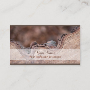 100% natuurlijke organische houten stijl visitekaartje