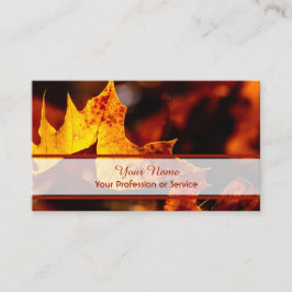 100% natuurlijke organische kleurrijke bosstijl visitekaartje