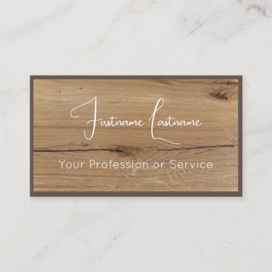 100% natuurlijke parketvloeren op basis van organi visitekaartje (Voorkant)