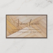 100% natuurlijke parketvloeren op basis van organi visitekaartje (Voorkant)