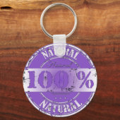 100% Natuurlijke Sleutelhanger (Voorkant)