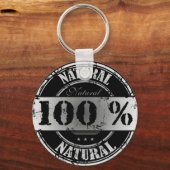100% Natuurlijke Sleutelhanger (Voorkant)