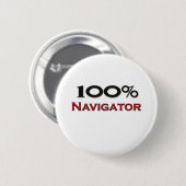 100 % navigator ronde button 5,7 cm (Voorkant /achterkant)