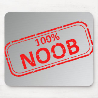 100% NB Rubber-stempel Mousepad Muismat