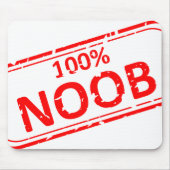 100% NB Rubberstempel Muismat (Voorkant)