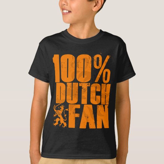 100% Nederlands Kinder T-Shirt (Voorkant)