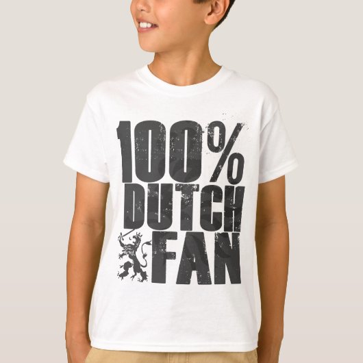 100% Nederlands Kinder T-Shirt (Voorkant)