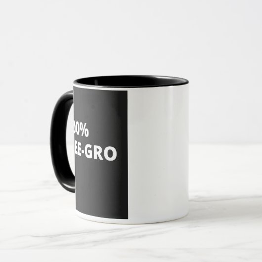 100% Nee-GRO WT 11oz Mok (Voorkant links)