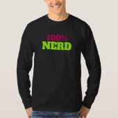 100 Nerd Apparel voor broer Zuster Mam en pa T-shirt (Voorkant)