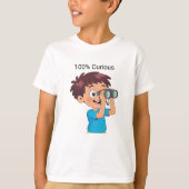 100% Nieuwsgierig T-shirt (Voorkant)