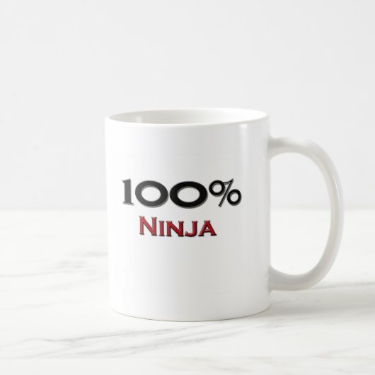 100 % Ninja Koffiemok (Rechts)