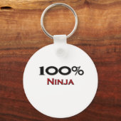 100 % Ninja Sleutelhanger (Voorkant)