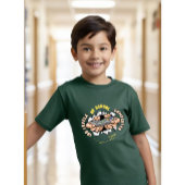 100 niveaus van de school afgerond kind t-shirt