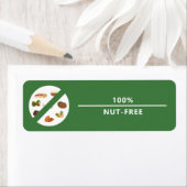 100% notenvrije product label Sticker (Insitu)