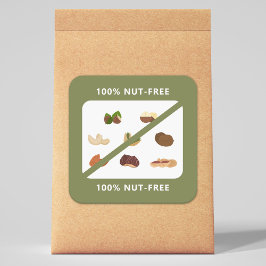 100% notenvrije Sticker