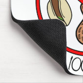 100% Nut Free (boomnoten en pinda's) Muismat (Hoek)